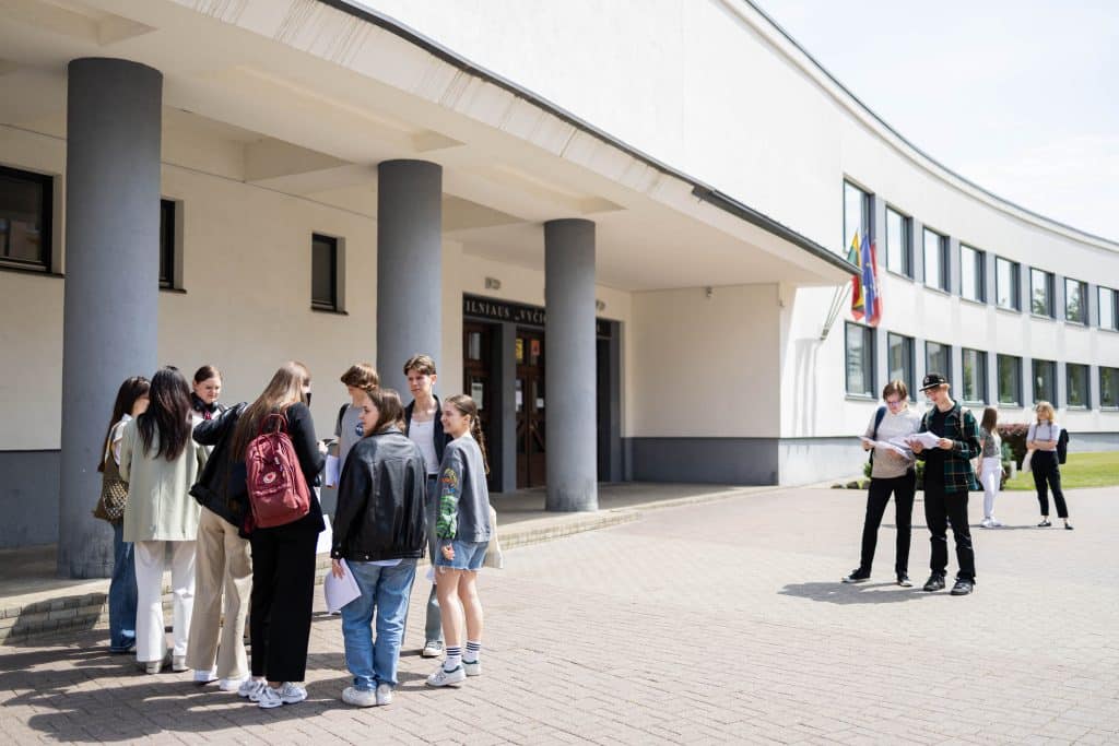 Abiturientai. ELTA / Žygimantas Gedvila