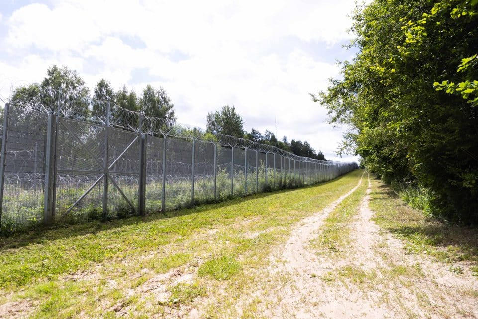 Lietuvos ir Baltarusijos pasienis. ELTA / Dainius Labutis