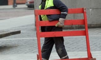 Kelio remontas. Dainiaus Labučio (ELTA) nuotr