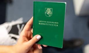 Lietuvos Respublikos Konstitucija. ELTA / Julius Kalinskas