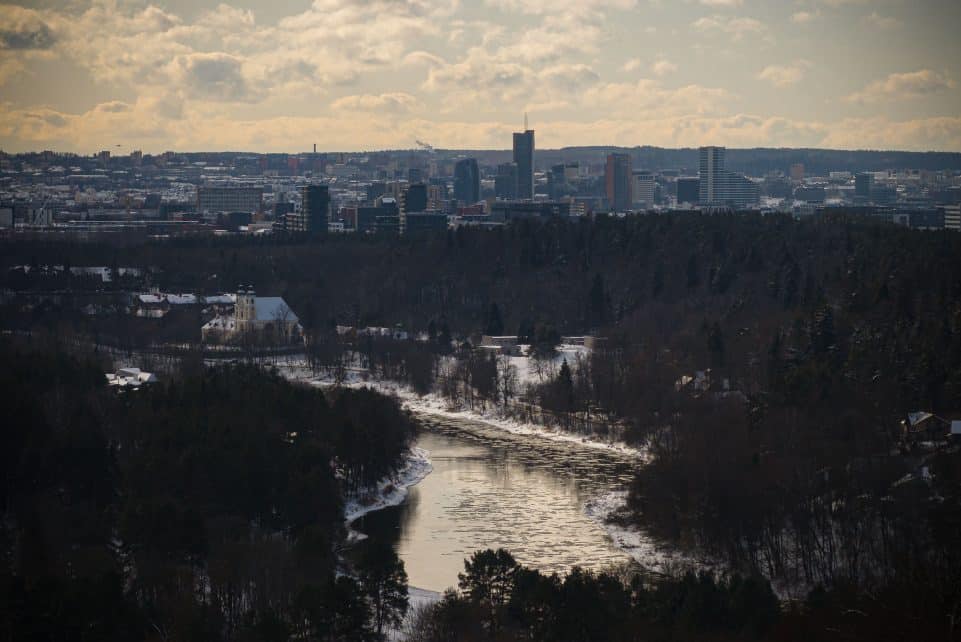 Žiema Vilniuje. ELTA / Josvydas Elinskas