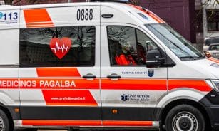Greitosios medicinos pagalbos automobilis. ELTA / Dainius Labutis