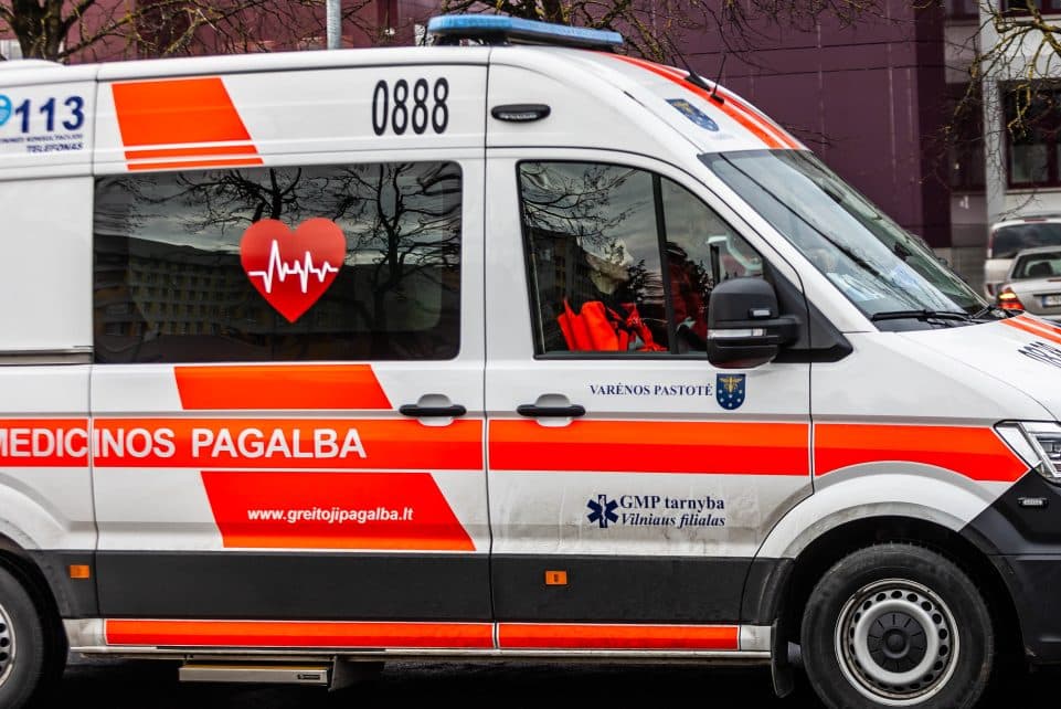 Greitosios medicinos pagalbos automobilis. ELTA / Dainius Labutis