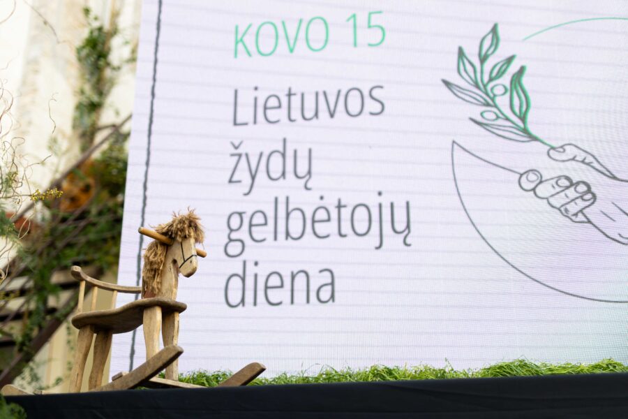 Lietuvos žydų gelbėtojų dienos minėjimas. ELTA / Žygimantas Gedvila