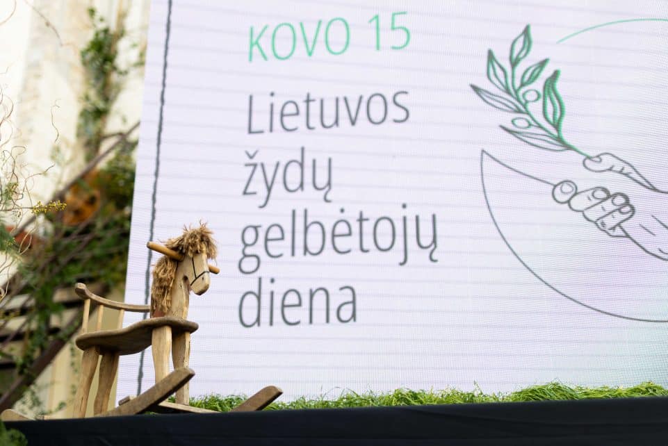 Lietuvos žydų gelbėtojų dienos minėjimas. ELTA / Žygimantas Gedvila