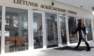 Lietuvos aukščiausiasis teismas. Dainiaus Labučio (ELTA) nuotr.