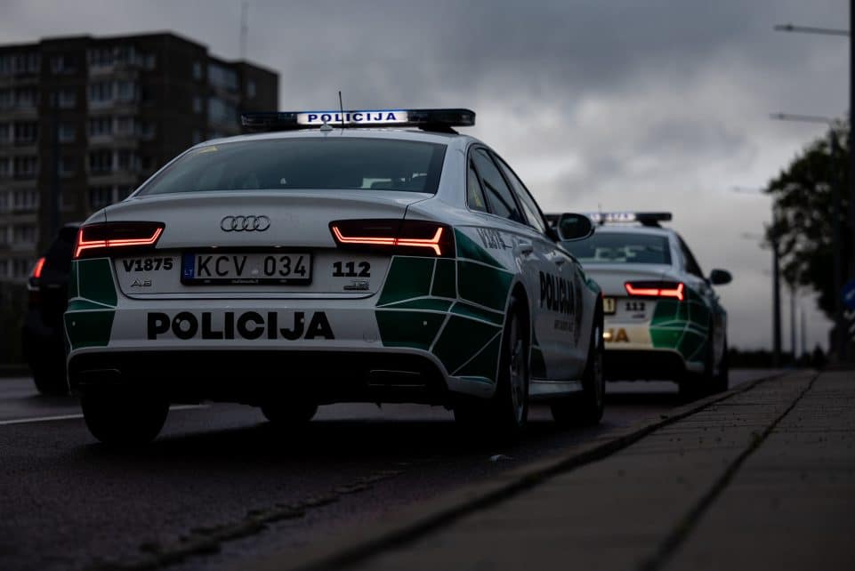 Policija. ELTA / Josvydas Elinskas