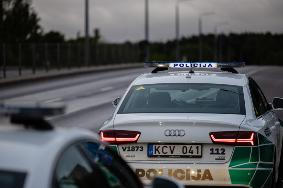 Policija. ELTA / Josvydas Elinskas