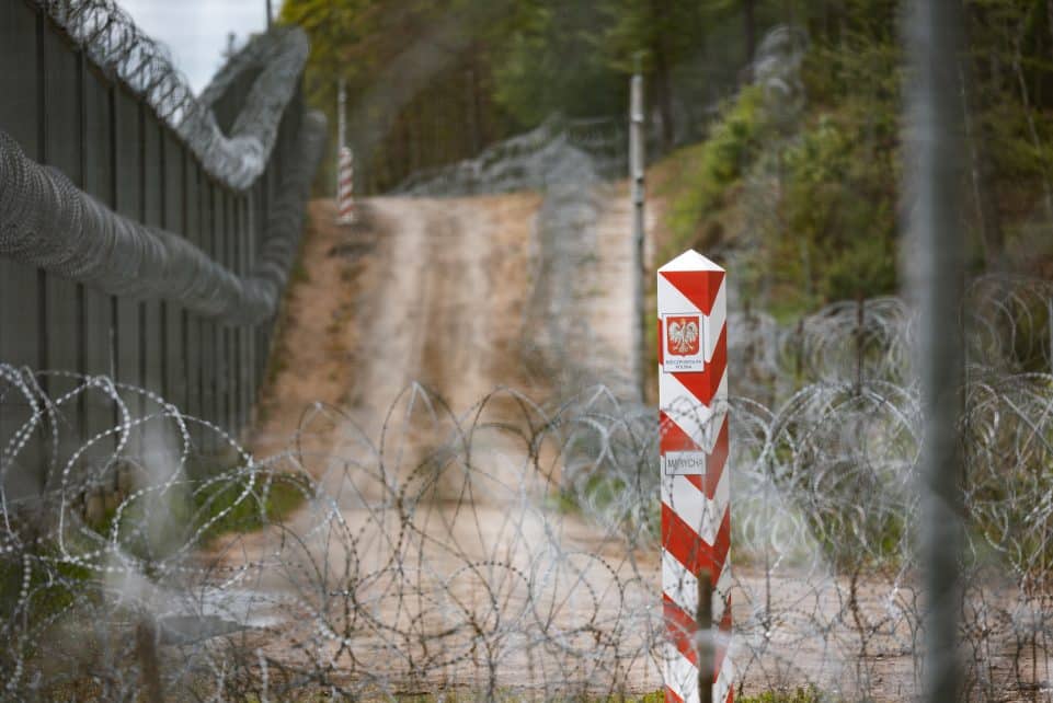 Kapčiamiesčio pasienio užkarda. ELTA / Andrius Ufartas