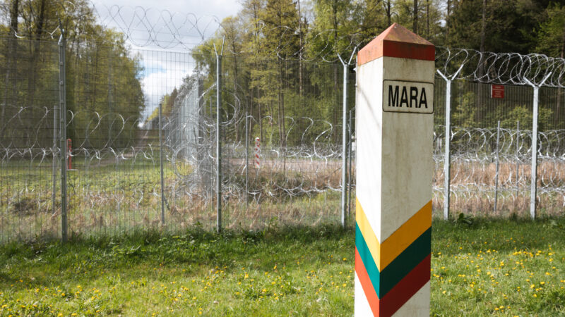 Bandymas kirsti sieną baigėsi nesėkme: VSAT sustabdė keturis neteisėtus migrantus