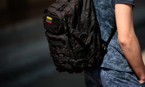 Abiturientai po istorijos valstybinio brangos egzamino. ELTA / Josvydas Elinskas