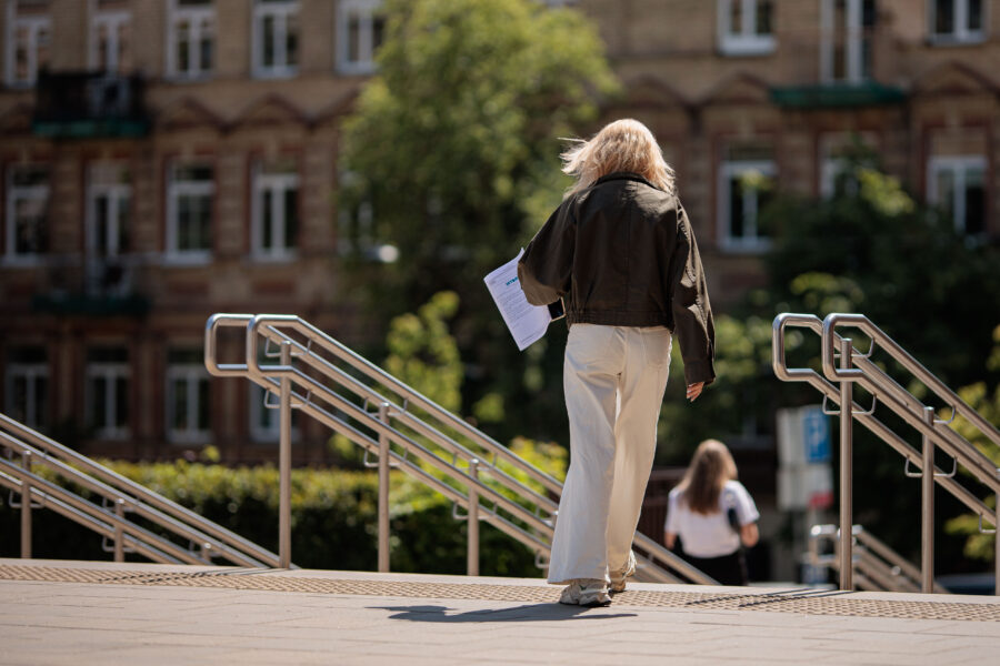 Abiturientai po istorijos valstybinio brangos egzamino. ELTA / Josvydas Elinskas