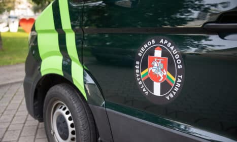 Valstybės sienos apsaugos tarnyba. ELTA / Andrius Ufartas