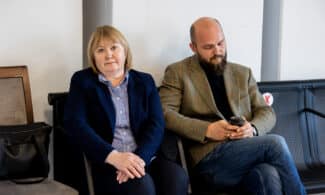 Edita Brukštuvienė, Vykintas Brukštus. ELTA / Andrius Ufartas