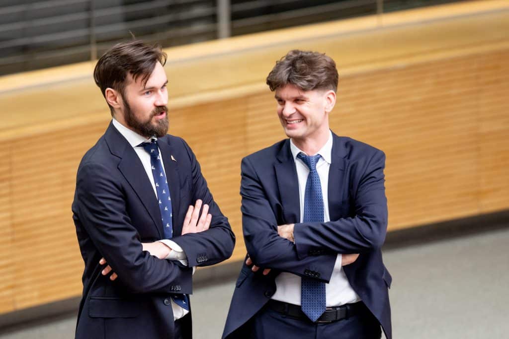 Ruslanas Baranovas, Ignas Vėgėlė. ELTA / Andrius Ufartas