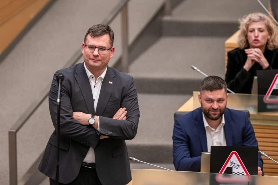 Laurynas Kasčiūnas. ELTA / Orestas Gurevičius