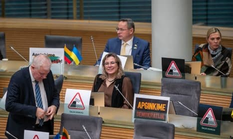 Prasidėjo nenumatytas Seimo posėdis dėl LRT pataisų. ELTA / Orestas Gurevičius