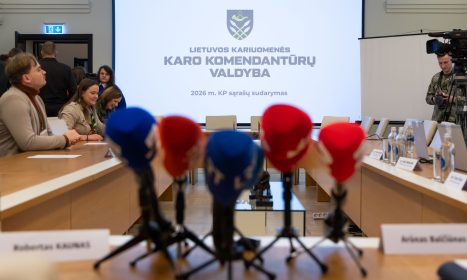 2026 m. karo prievolininkų sąrašo sudarymas. ELTA / Dainius Labutis