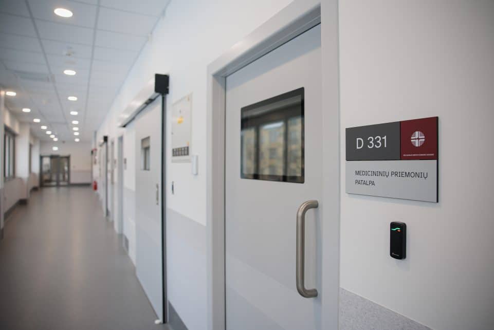 Vilniaus miesto klinikinėje ligoninėje (VMKL) atidarytas naujas operacinių, reanimacijos ir hemodializės korpusas. ELTA / Josvydas Elinskas