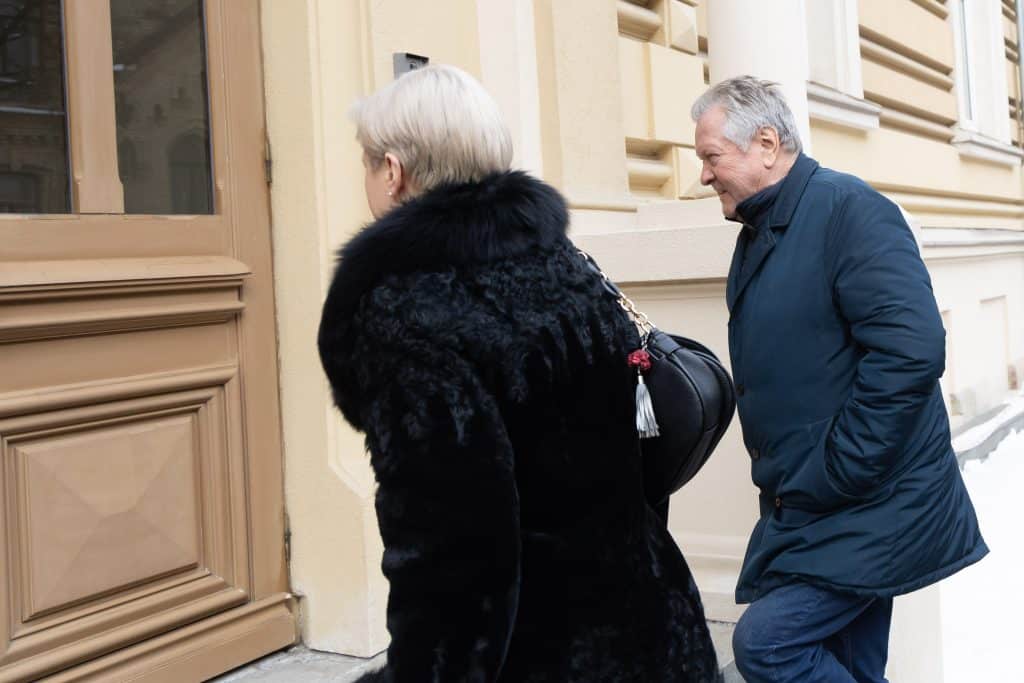 Kazys Starkevičius atvyko į STT. ELTA / Dainius Labutis