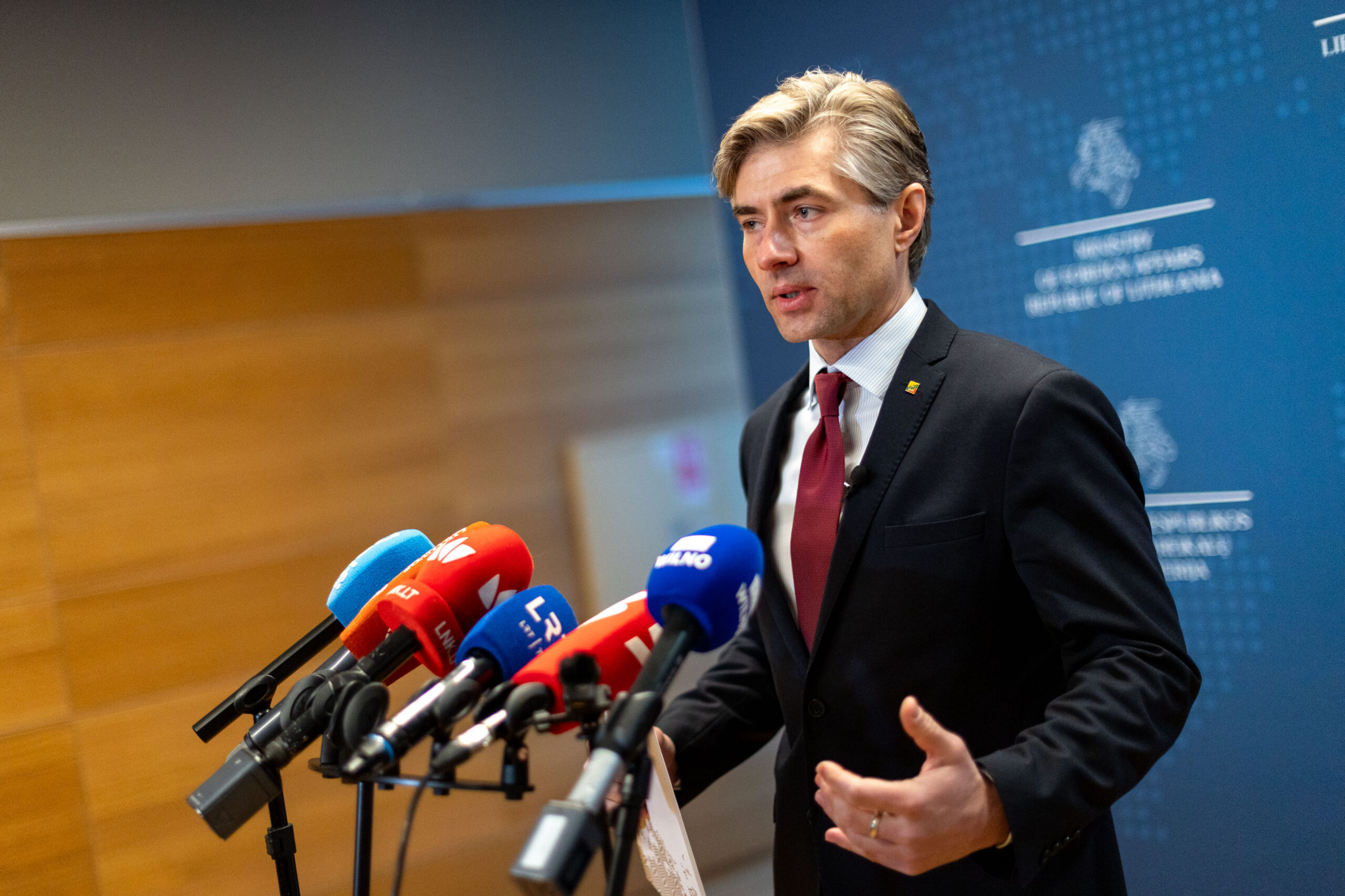 Budrys griežtai pasmerkė Irano smūgius: įspėja apie grėsmę regionui ir pasauliui