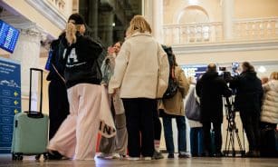 Iš Dubajaus sugrįžę Lietuviai. ELTA / Josvydas Elinskas