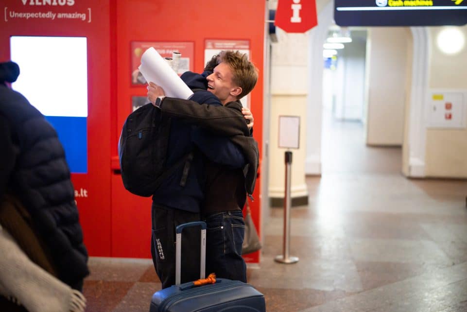 Antrasis lėktuvas iš Dubajaus. ELTA / Andrius Ufartas