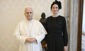 Ruginienė Vatikane susitiko su popiežiumi. EPA-ELTA