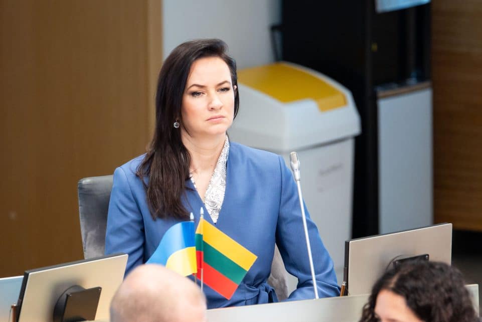 Inga Ruginienė. ELTA / Andrius Ufartas