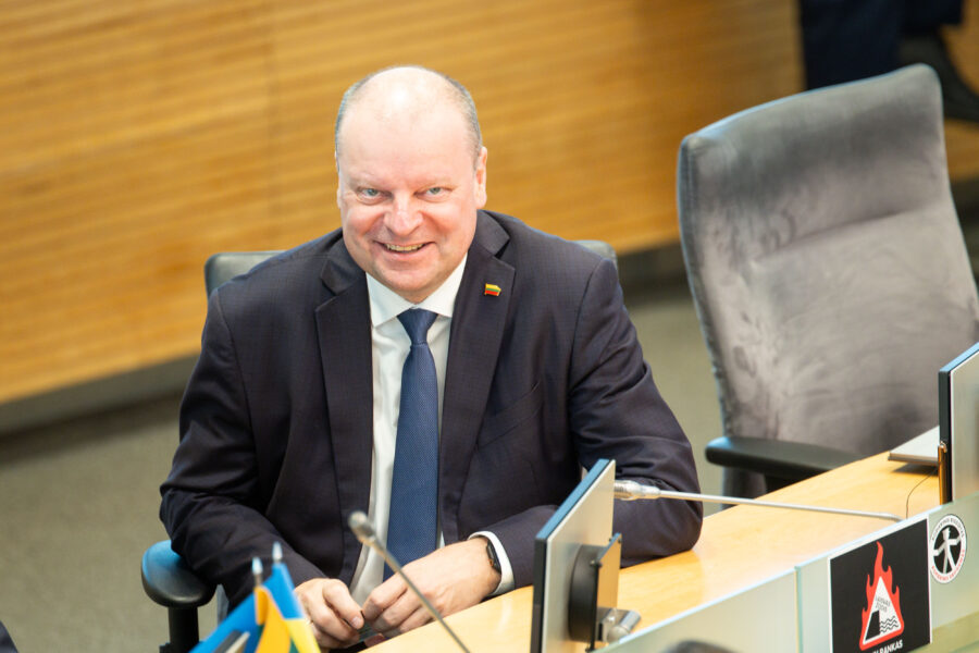 Saulius Skvernelis. ELTA / Andrius Ufartas