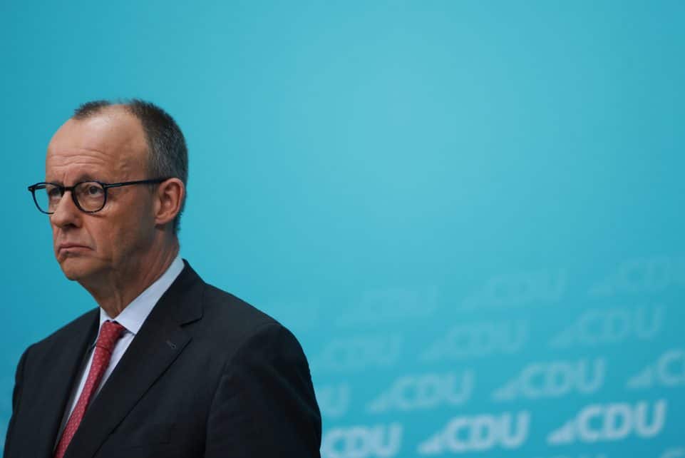 Vokietijos kancleris: JAV ir Izraelis neturi bendro plano, kaip užbaigti karą Irane. EPA-ELTA