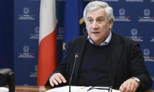 Italijos užsienio reikalų ministras Antonio Tajani. EPA/RICCARDO ANTIMIANI