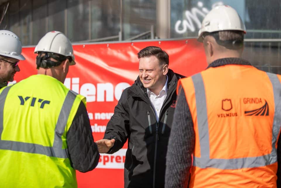 Vilniaus miesto meras Valdas Benkunskas: ELTA / Orestas Gurevičius