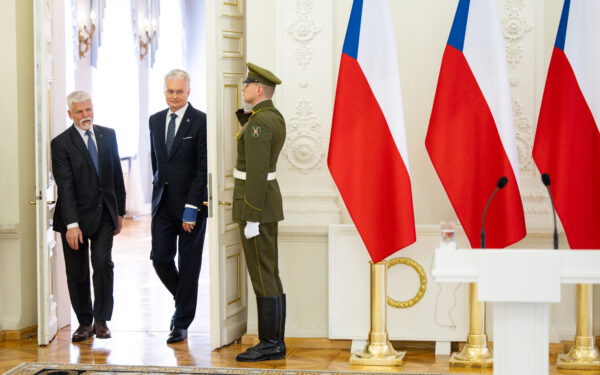 Lietuvos prezidentas: Čekija turi didelį potencialą abipusiai naudingam bendradarbiavimui