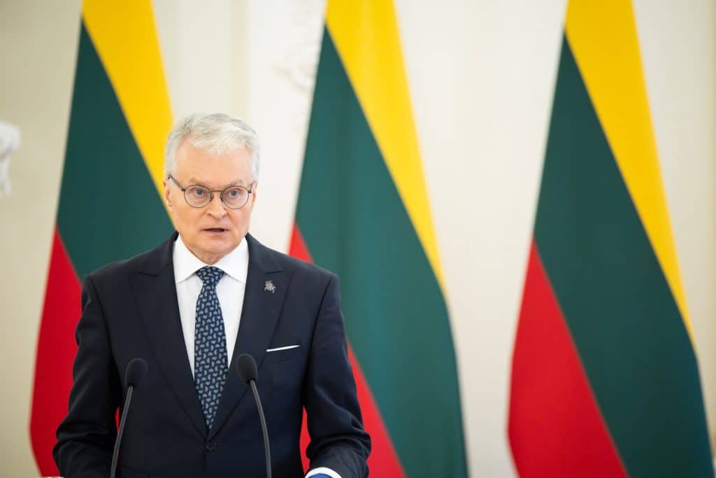 Gitanas Nausėda. ELTA / Andrius Ufartas