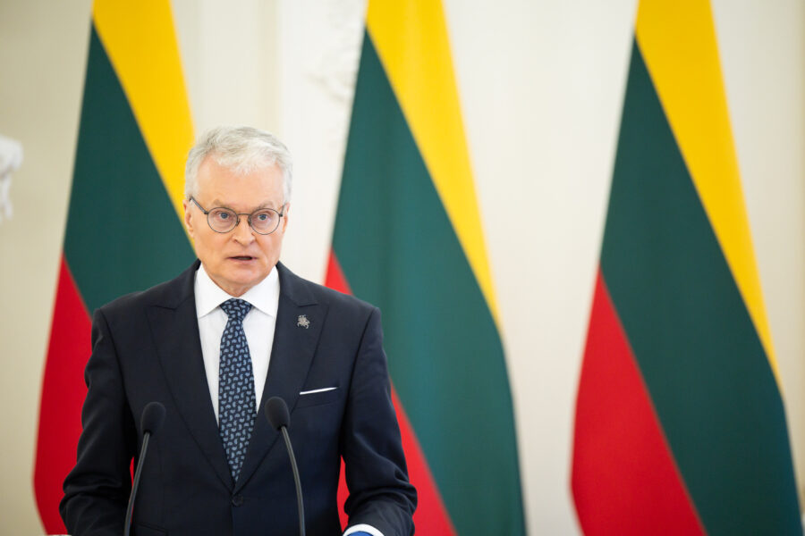 Gitanas Nausėda. ELTA / Andrius Ufartas