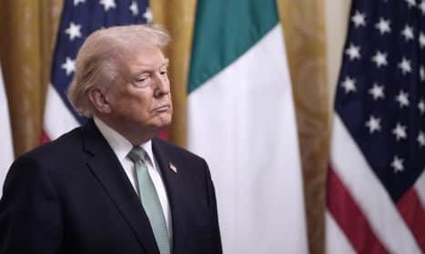 JAV prezidentas Donaldo Trumpas. EPA/YURI GRIPAS