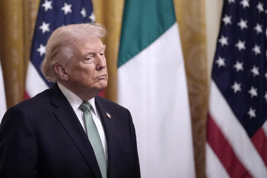 JAV prezidentas Donaldo Trumpas. EPA/YURI GRIPAS