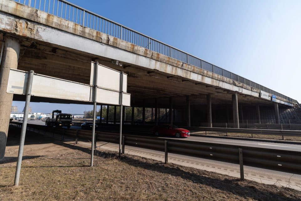 Gariūnų viadukas. ELTA / Julius Kalinskas