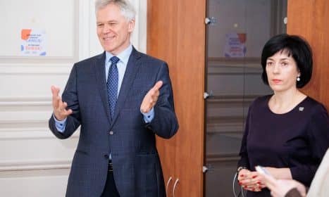 Audrius Valotka, Vaida Aleknavičiene. ELTA / Josvydas Elinskas