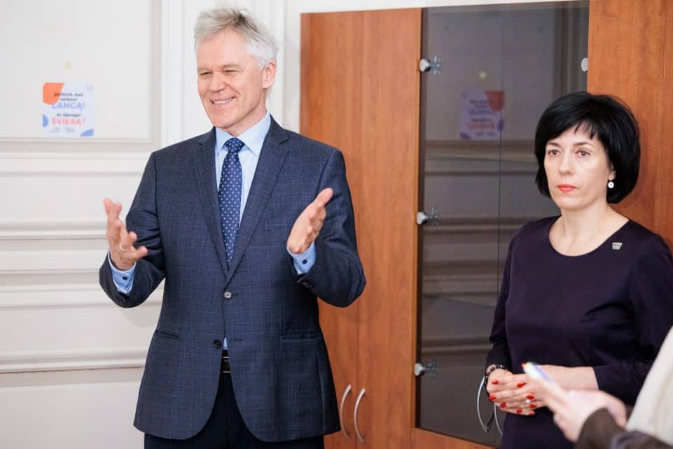 Audrius Valotka, Vaida Aleknavičiene. ELTA / Josvydas Elinskas