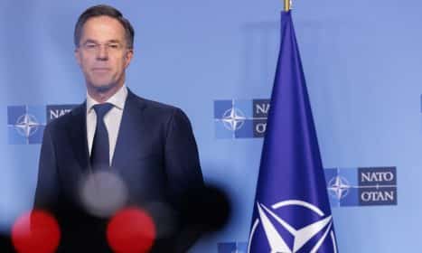 Rutte tikina, kad NATO sąjungininkės remia Trumpo veiksmus Irane. EPA-ELTA