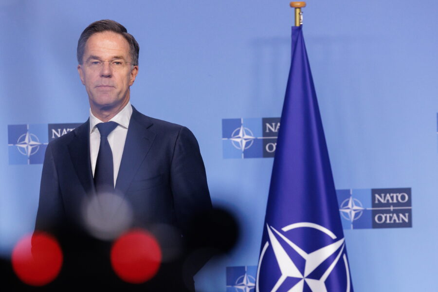 Rutte tikina, kad NATO sąjungininkės remia Trumpo veiksmus Irane. EPA-ELTA