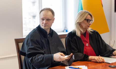 Europarlamentaro P. Gražulio byla dėl LGBTQ asmenų niekinimo. ELTA / Julius Kalinskas