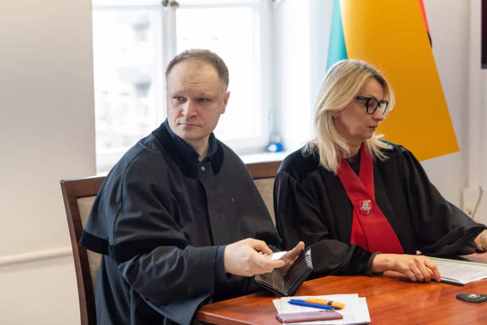 Europarlamentaro P. Gražulio byla dėl LGBTQ asmenų niekinimo. ELTA / Julius Kalinskas