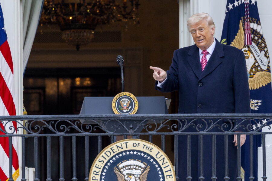 JAV prezidentas Donaldas Trumpas. EPA/SHAWN THEW