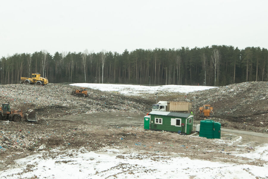 Kazokiškių sąvartynas. Dainiaus Labučio (ELTA) nuotr.