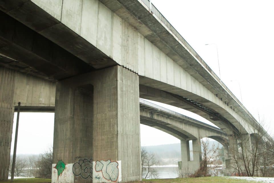 Alfonso Meškinio, vadinamojo Kleboniškio, tiltas. Dainiaus Labučio (ELTA) nuotr.