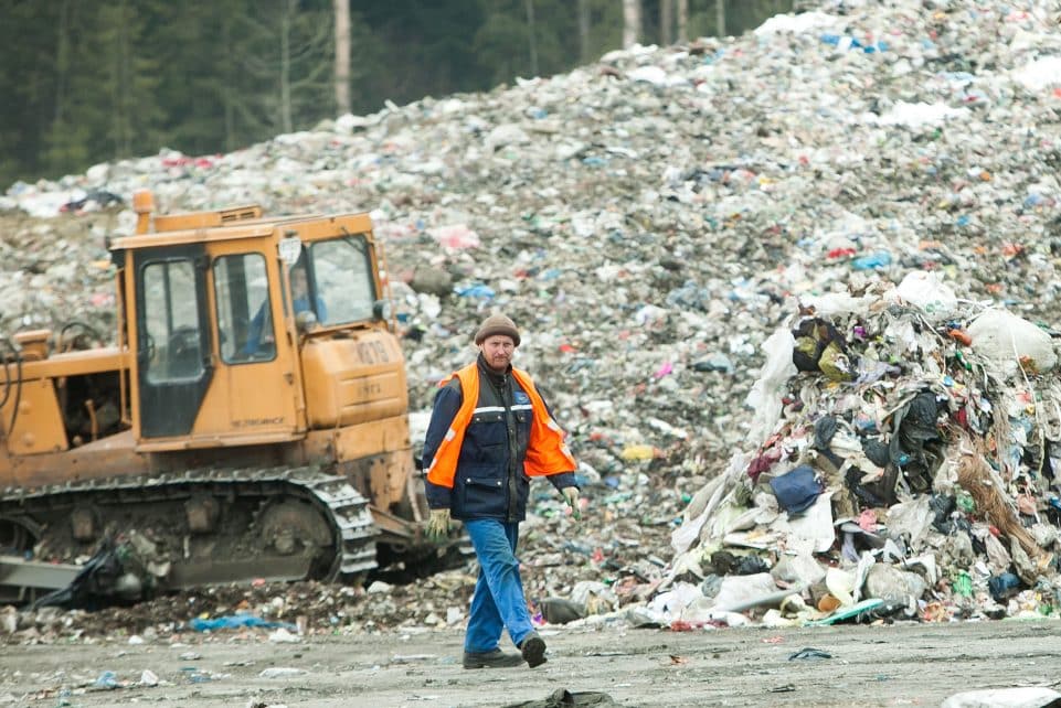 Kazokiškių sąvartynas. Dainiaus Labučio (ELTA) nuotr