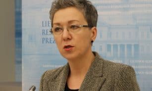 Prezidentės vyriausioji patarėja ekonominės ir socialinės politikos klausimais Lina Antanavičienė. Dainiaus Labučio (ELTA) nuotr.